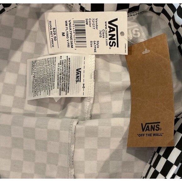 NWT Vans Flying V Print Legging Shorts Size M - Picture 4 of 7